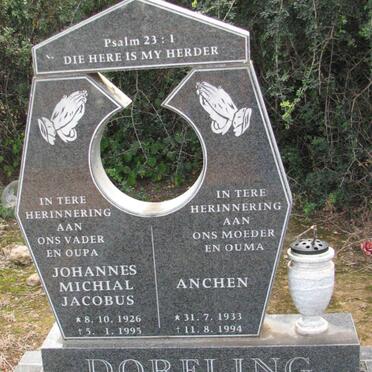 DORFLING Johannes Michial Jacobus 1926-1995 &amp; Anchen 1933-1994