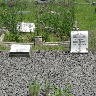 DEACON Alice -1923 :: DEACON Alice -1927