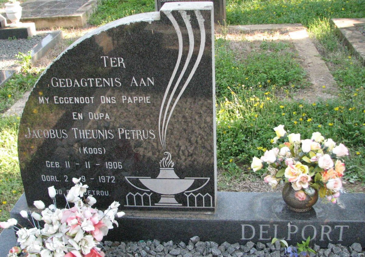DELPORT Jacobus Theunis Petrus 1906-1972