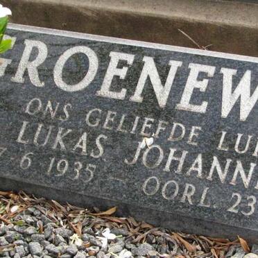 GROENEWALD Lukas Johannes 1935-1984