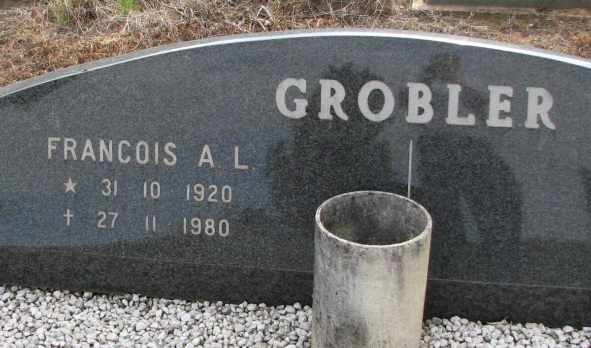 GROBLER Francois A.L. 1920-1980