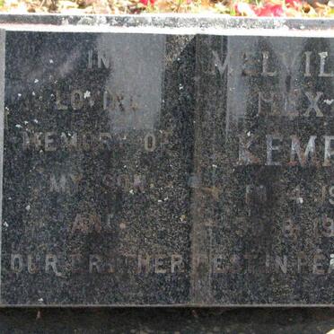 KEMP Melville Hex 1937-1982