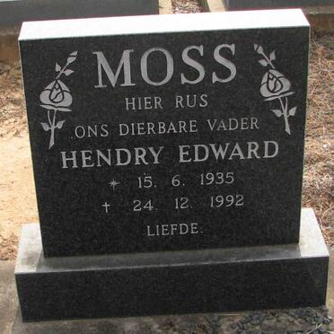 MOSS Hendry Edward 1935-1992