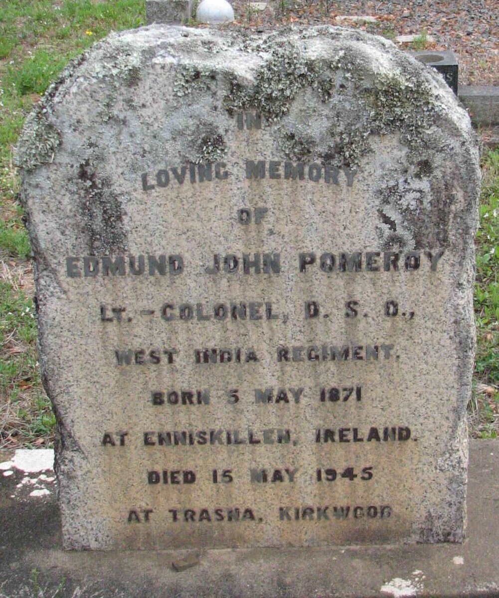 POMEROY Edmund John 1871-1945 