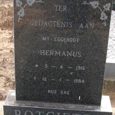 POTGIETER Hermanus 1916-1984