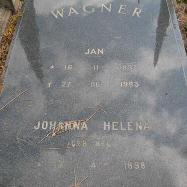 WAGNER Jan 1897-1983 &amp; Johanna Helena NEL 1898-1978