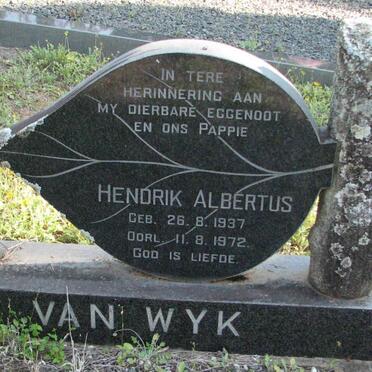 WYK Hendrik Albertus, van 1937-1972