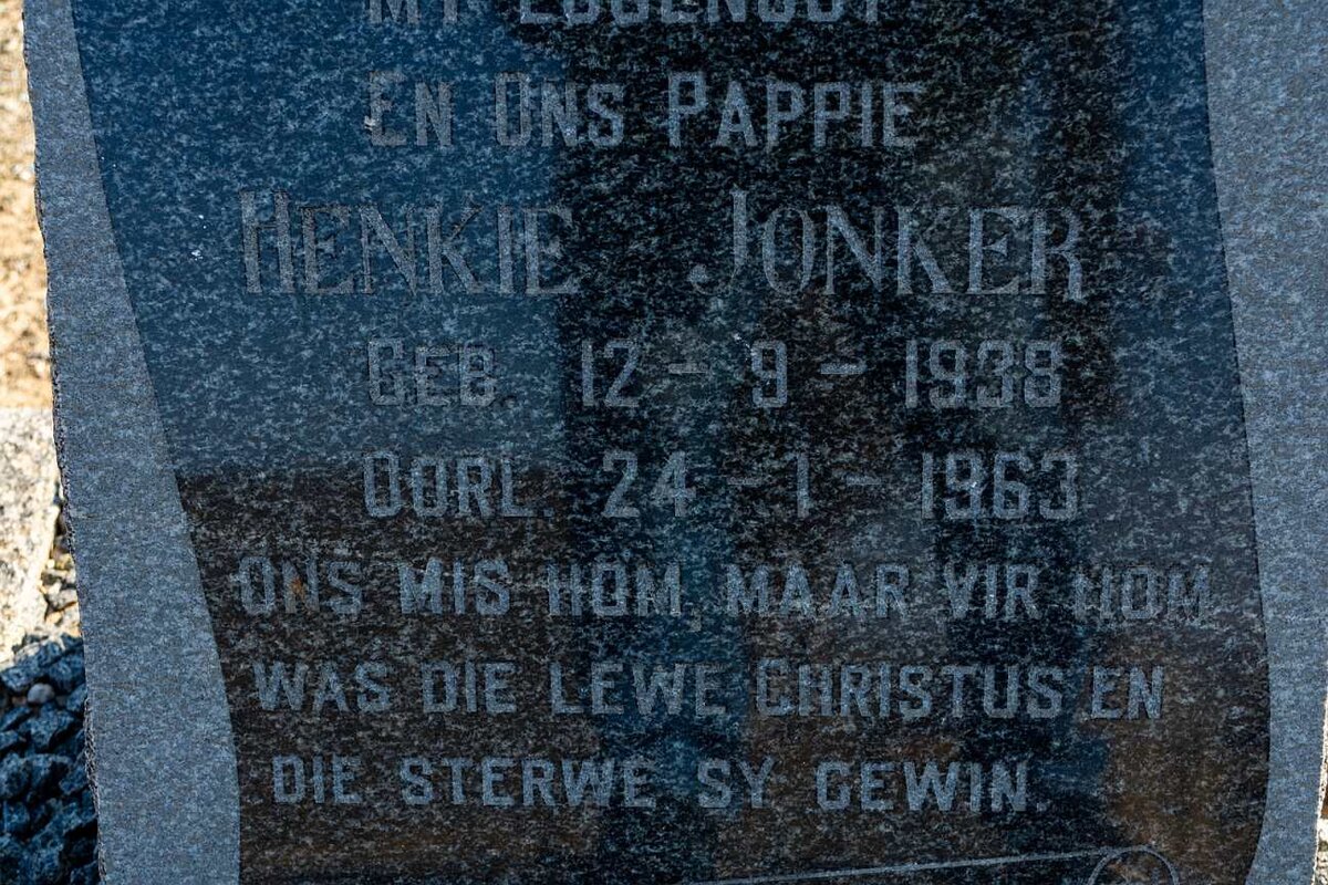 JONKER Henkie 1938-1963