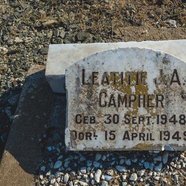 CAMPHER Leatitie J.A. 1948-1949
