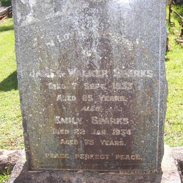 SPARKS James Walker -1933 &amp; Emily -1934