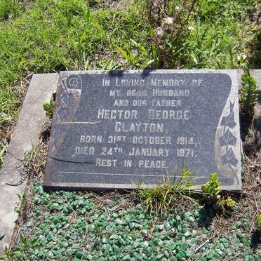 CLAYTON Hector George 1914-1971