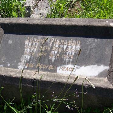 FLANAGAN Agnes 1863-1928