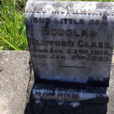 GLASS Douglas Clifford 1918-1923