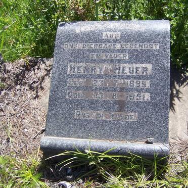 HEUER Henry 1899-1951