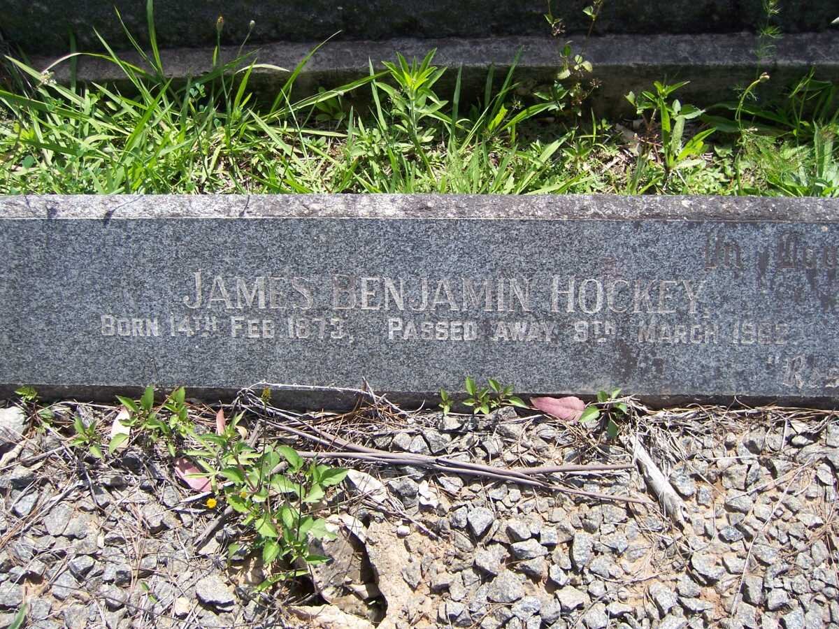 HOCKEY James Benjamin 1873-1962