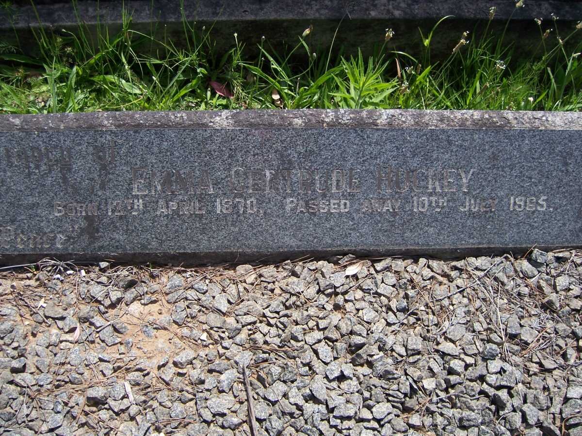 HOCKEY Emma Gertrude 1870-1965