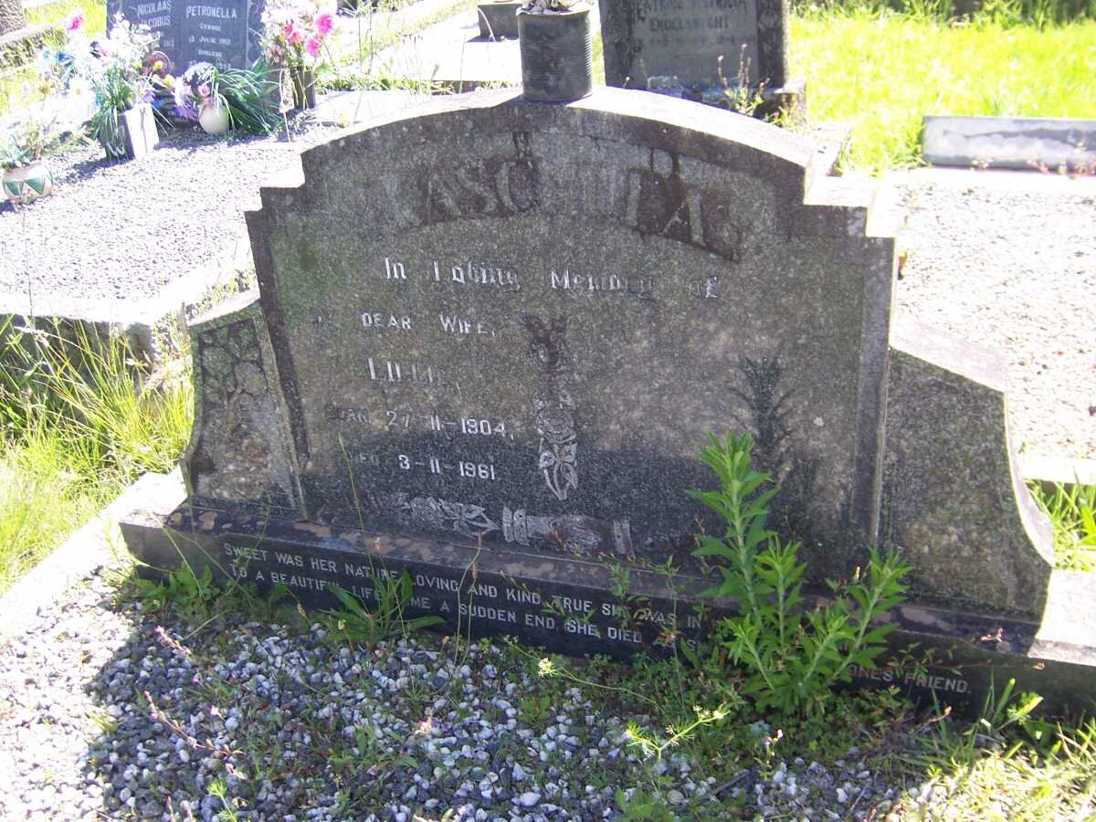 KASCHULA Lillie 1904-1961