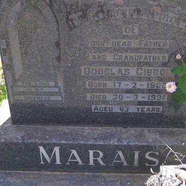 MARAIS Douglas Gibbon 1908-1991