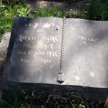 NORTHCROFT Ernest William -1935