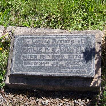 SERGEL Emilie M.W. 1874-1944