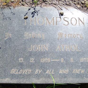 THOMPSON John Athol 1908-1973