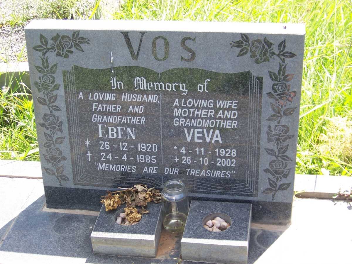 VOS Eben 1920-1985 &amp; Veva 1928-2002