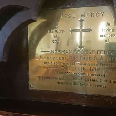 FENIX Norman George -1916