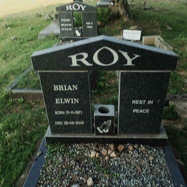 ROY Brian Elwin 1971-2006