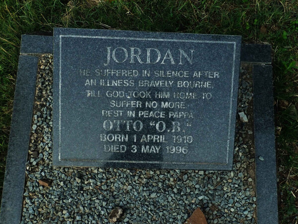 JORDAN Otto 1910-1996