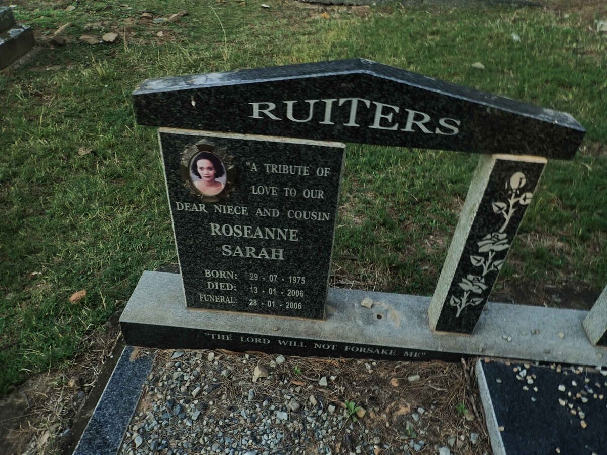 RUITERS Roseanne Sarah 1975-2006