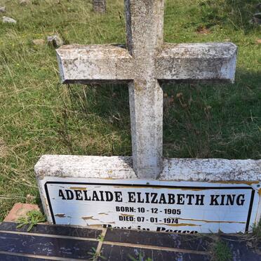 KING Adelaide Elizabeth 1905-1974