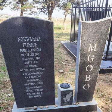 MGOBO Nokwakha Eunice 1956-2000