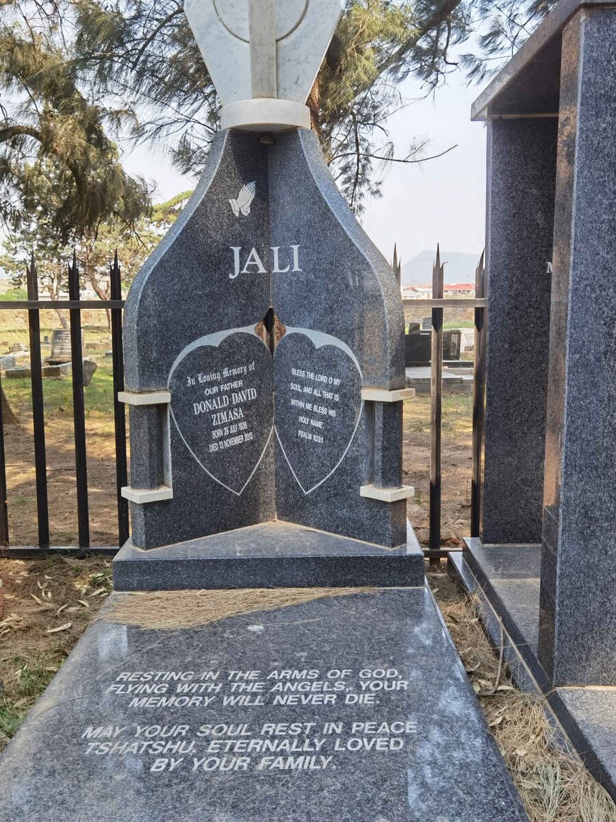 JALI Donald David Zimasa 1936-2013