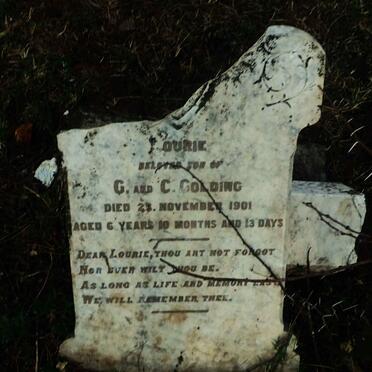 GOLDING Lourie -1901