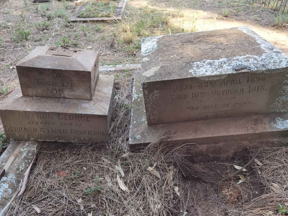 ORDEMAUN Arthur George 1896-1918