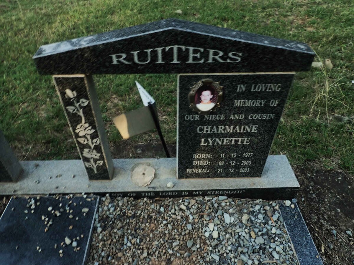 RUITERS Charmaine Lynette 1977-2003