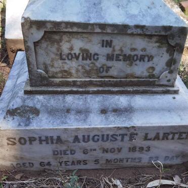 LARTER Sophia Auguste -1893