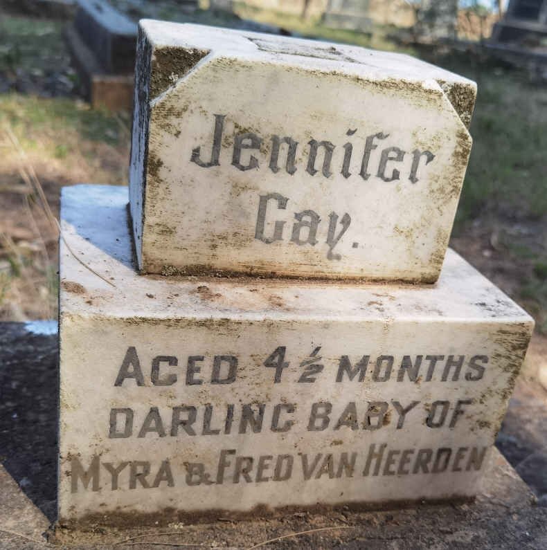 HEERDEN Jennifer Gay, van