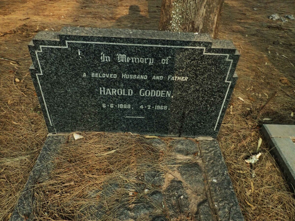 GODDEN Harold 1888-1968