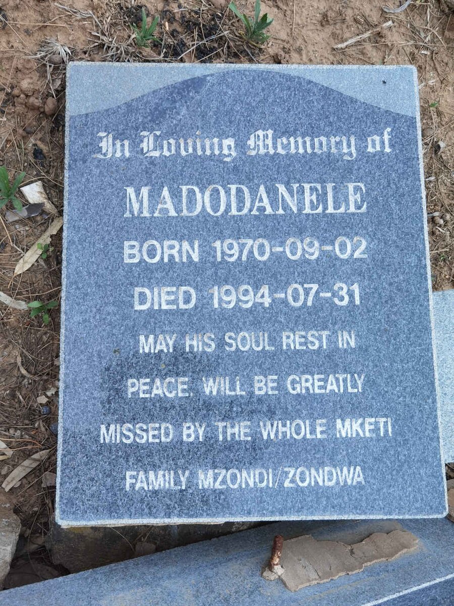 ? Madodanele 1970-1994