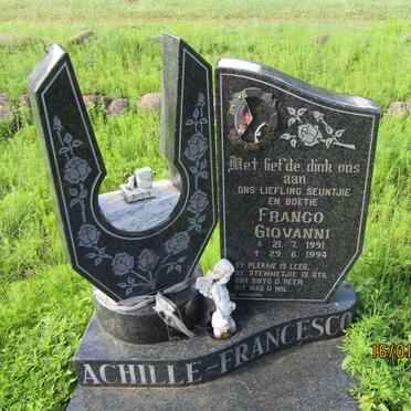 FRANCESCO Franco Giovanni 1991-1994, ACHILLE