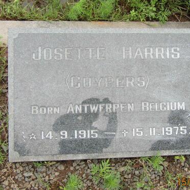 HARRIS Josette nee CUYPERS 1915-1975