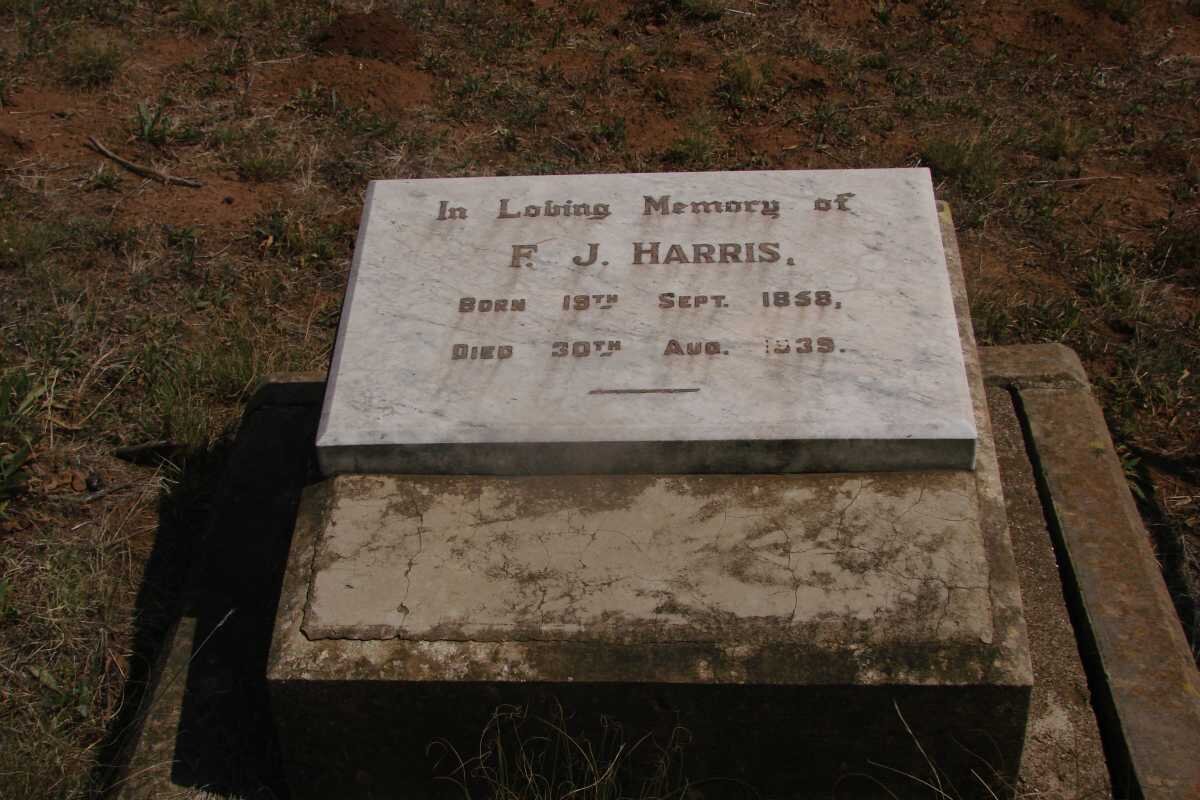 HARRIS F.J. 1858-1939