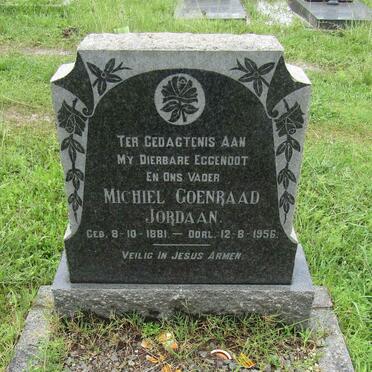 JORDAAN Michiel Coenraad 1881-1956