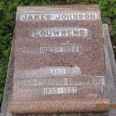 LOUWRENS James Johnson 1892-1935 &amp; Leila Frances 1890-1957
