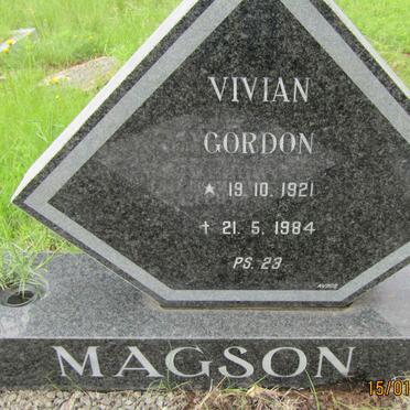 MAGSON Vivian Gordon 1921-1984