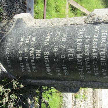 NEL Barend Mattheus 1884-1943 &amp; Anna Susanna PRETORIUS 1886-1946