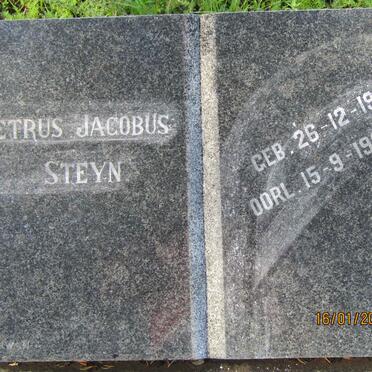 STEYN Petrus Jacobus 1914-1964