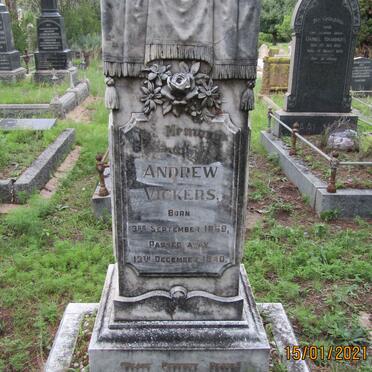 VICKERS Andrew 1869-1940