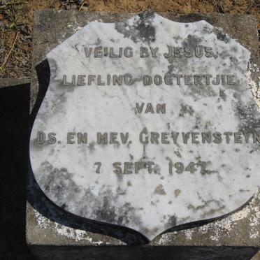 GREYVENSTEYN Girl -1947